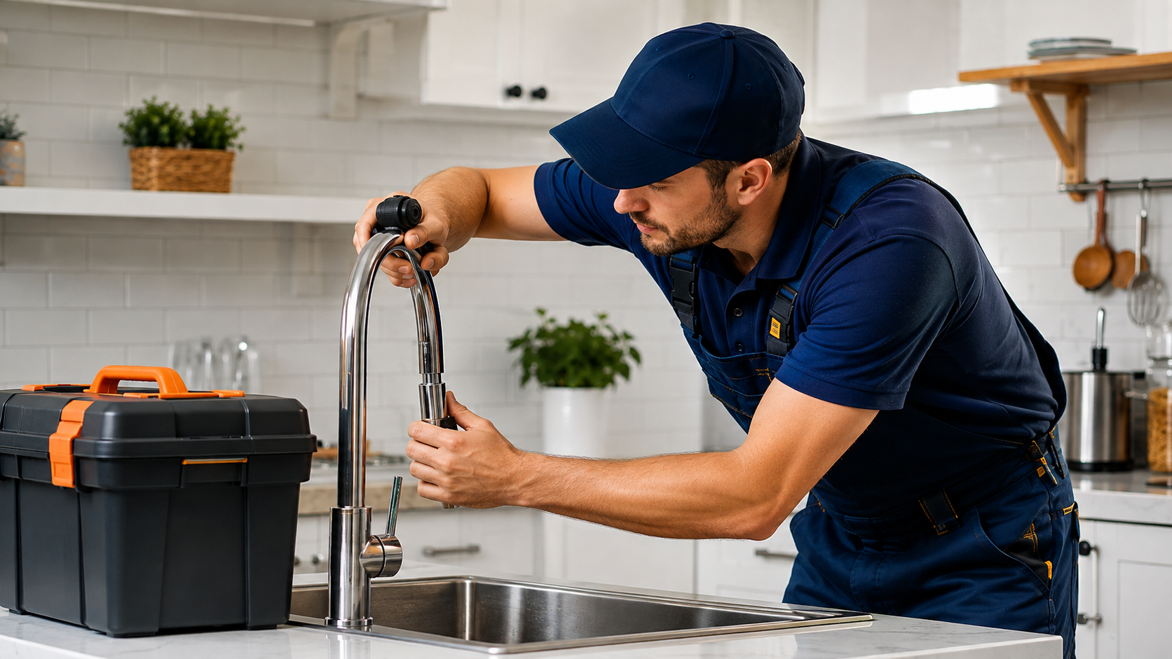 Equipe da HidroPronto realizando diagnóstico hidráulico